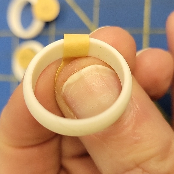 Violet Purple Silicone Rubber Ring - Picture 3 of 4